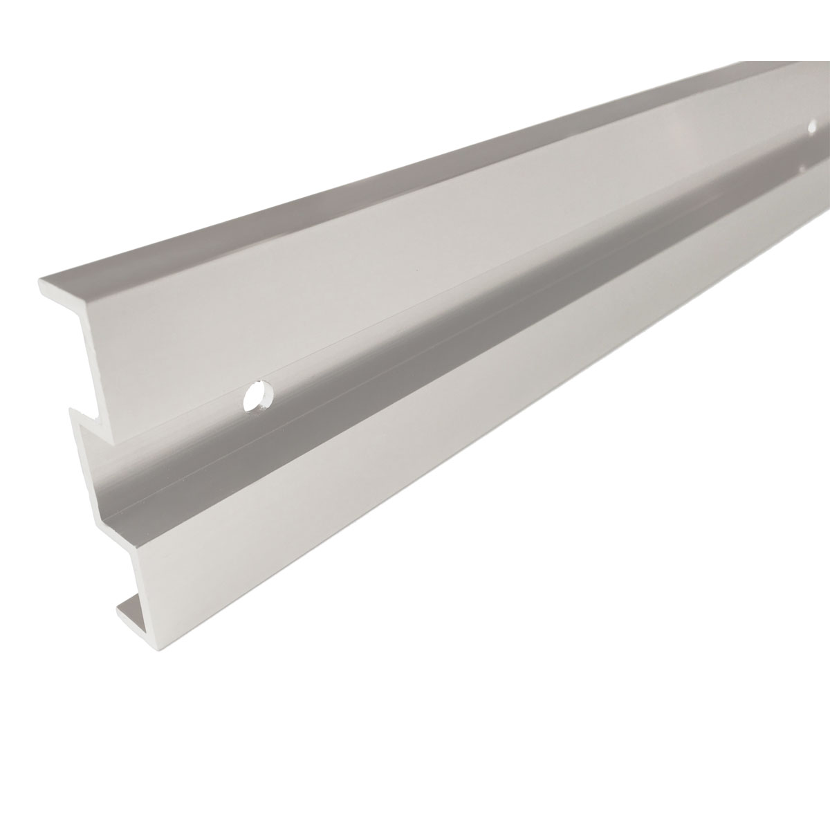 Novadoors Wandabstand-Set NOVA 406 18.5 Distanzprofil Endkappen 1900 Alu