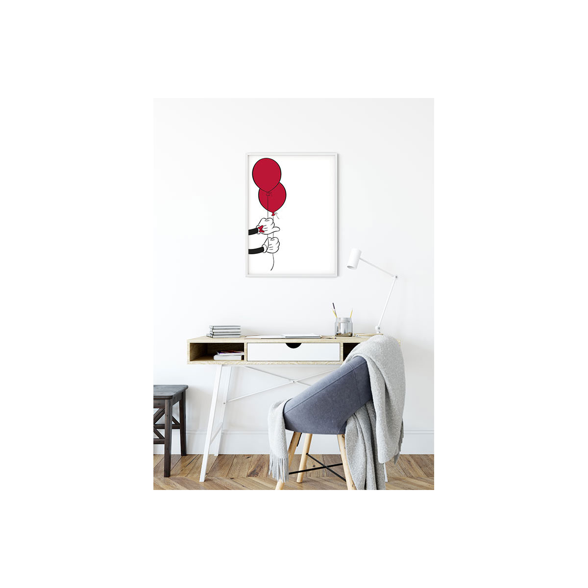 Komar  Wandbild Mickey Mouse Balloon 40x50 cm Bild 9