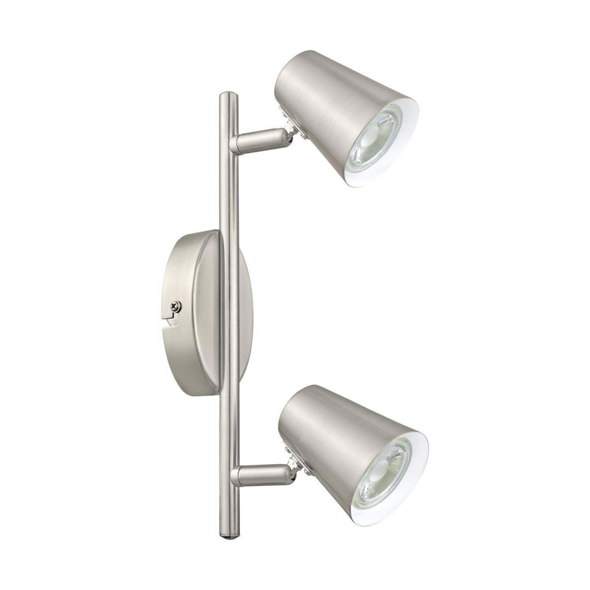 Eglo LED-Spotserie Travale 2 Spots silber