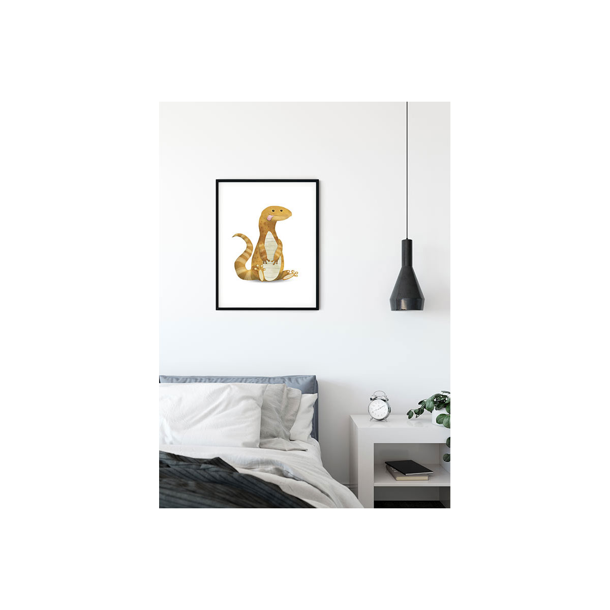 Komar  Wandbild Cute Animal Lizard 40x50 cm Bild 3