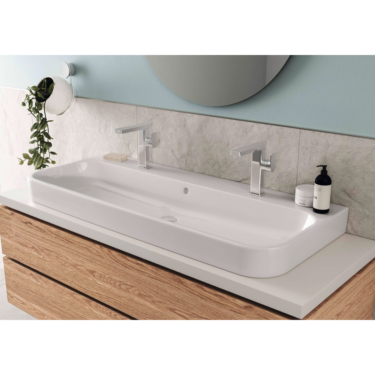 Hansa Waschtischarmatur „Stela Eco“ Chrom Bild 2