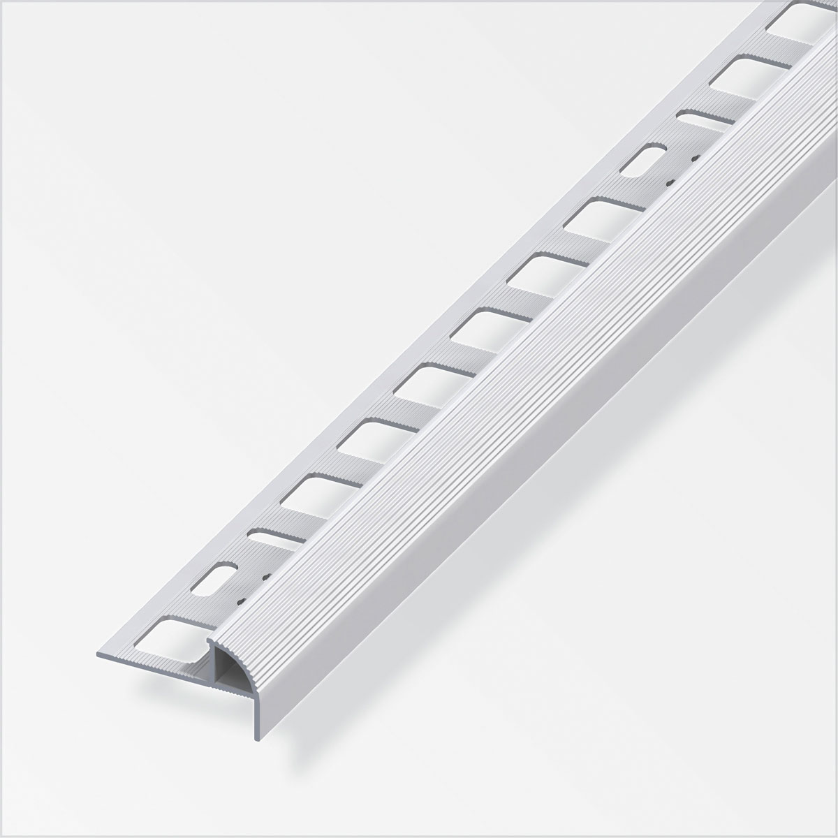 Fundamo Treppenkantenprofil 10 mm 2,5m silber