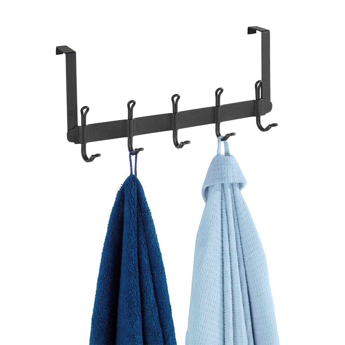 Wenko Türgarderobe Nostalgie 5 Haken schwarz Bild 5