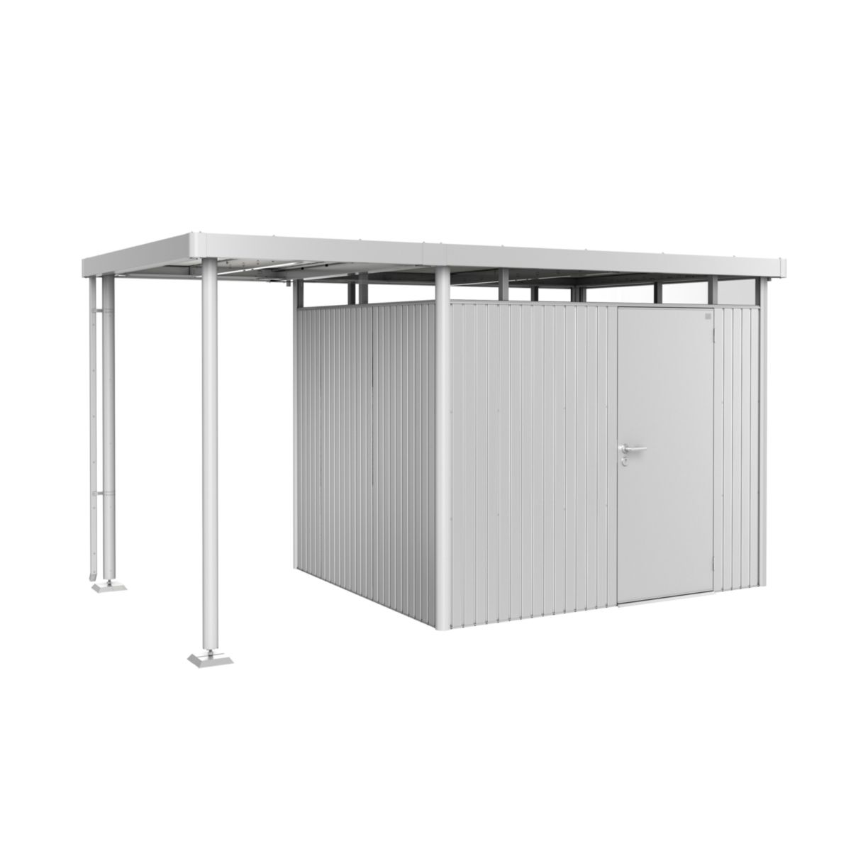 Biohort SEITENDACH GHH H3 Gr. S silber-metallic Bild 2