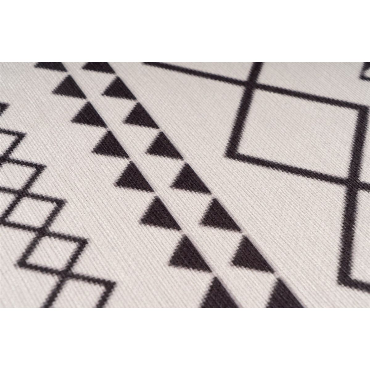 Maya 425 Weiß / Schwarz 120cm x 180cm Bild 4