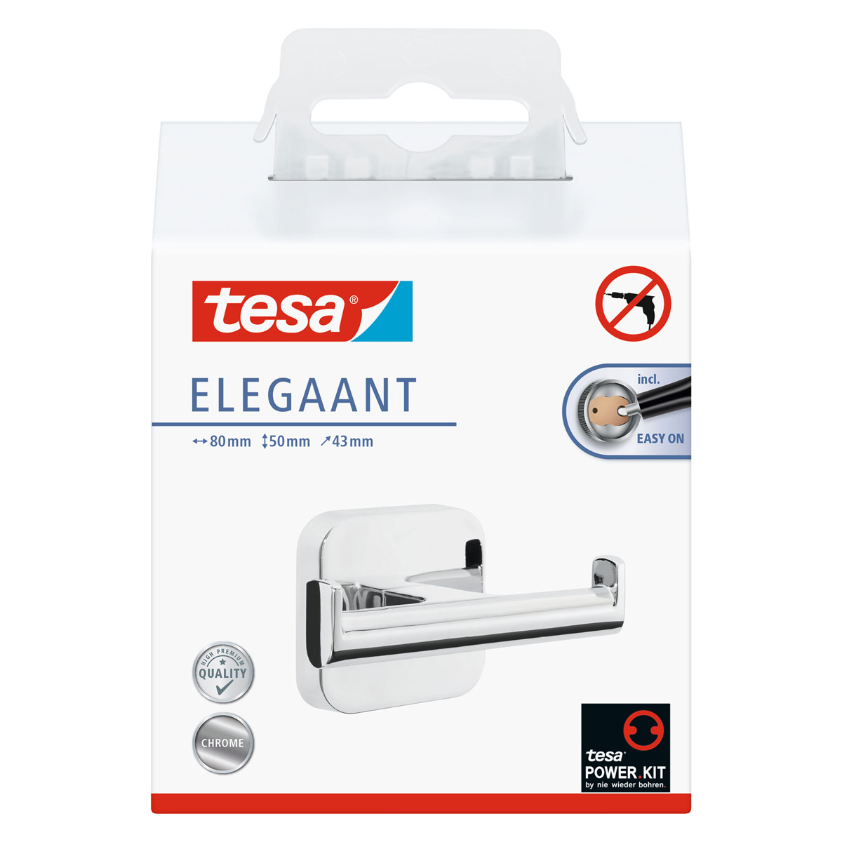 Tesa Bandemantelhaken Elegaant Bild 2