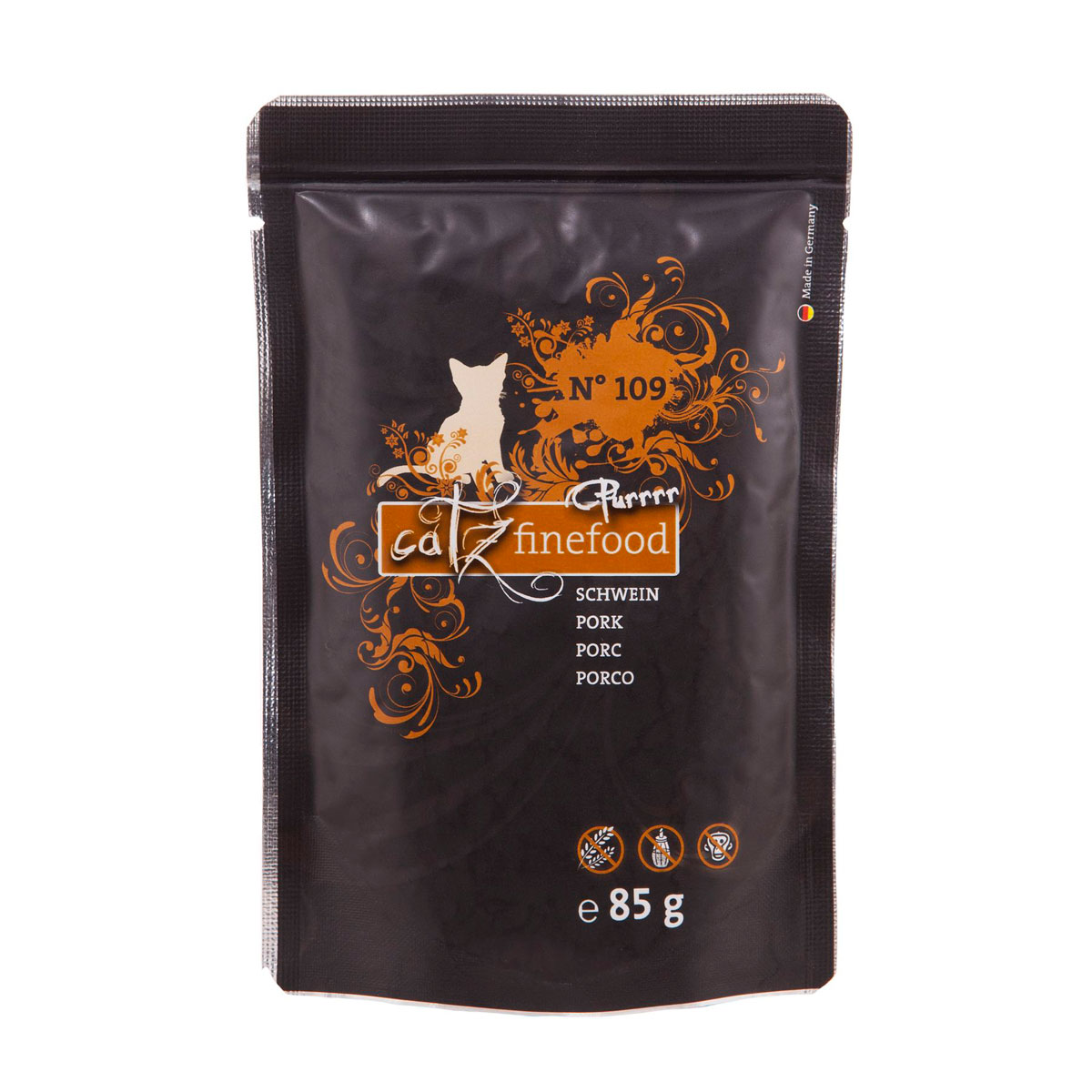 Catz finefood  PortionsbeutelPurrrr No 109 Schwein 85g