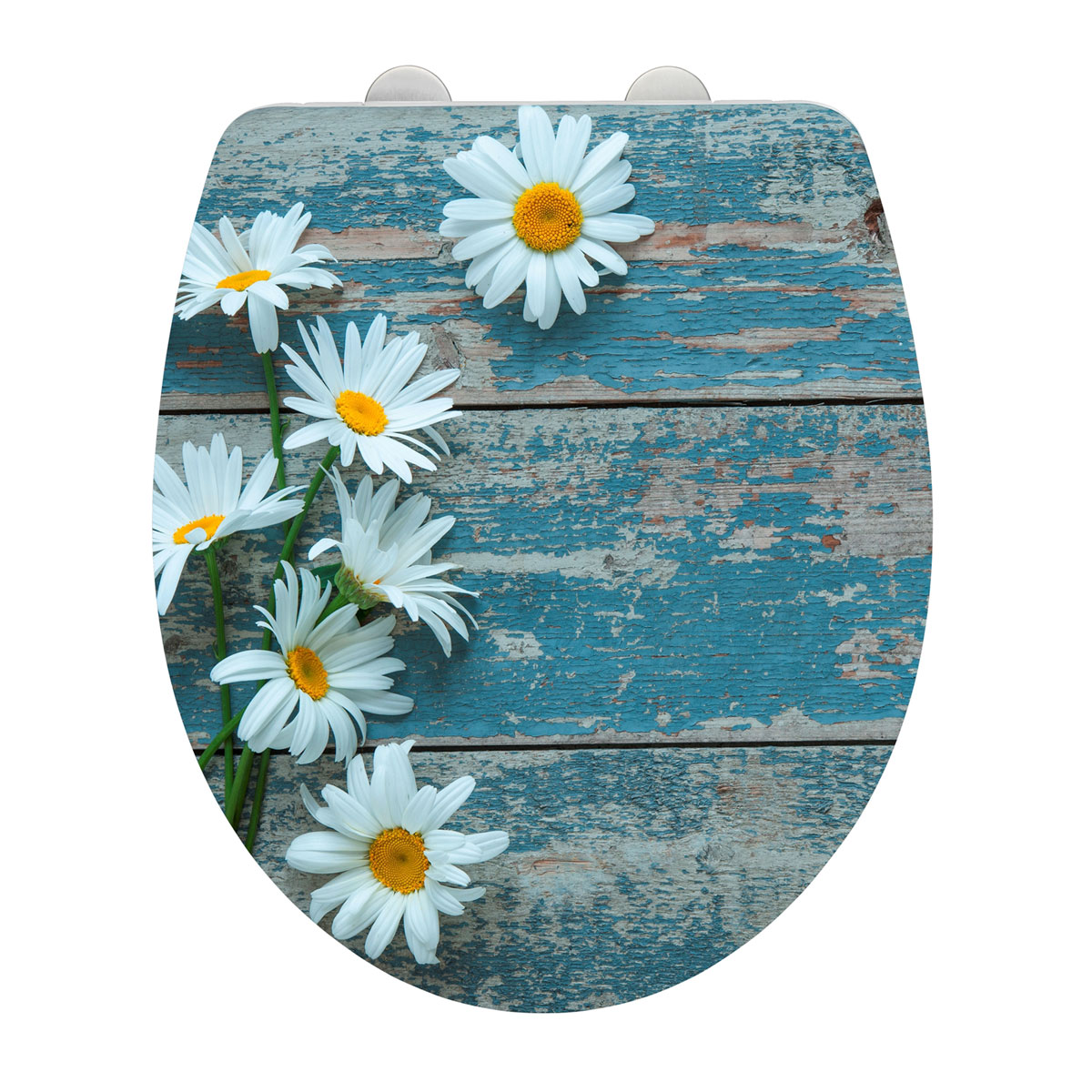 Wenko Premium WC-Sitz Asteride antibakteriell mit Absenkautomatik Bild 1