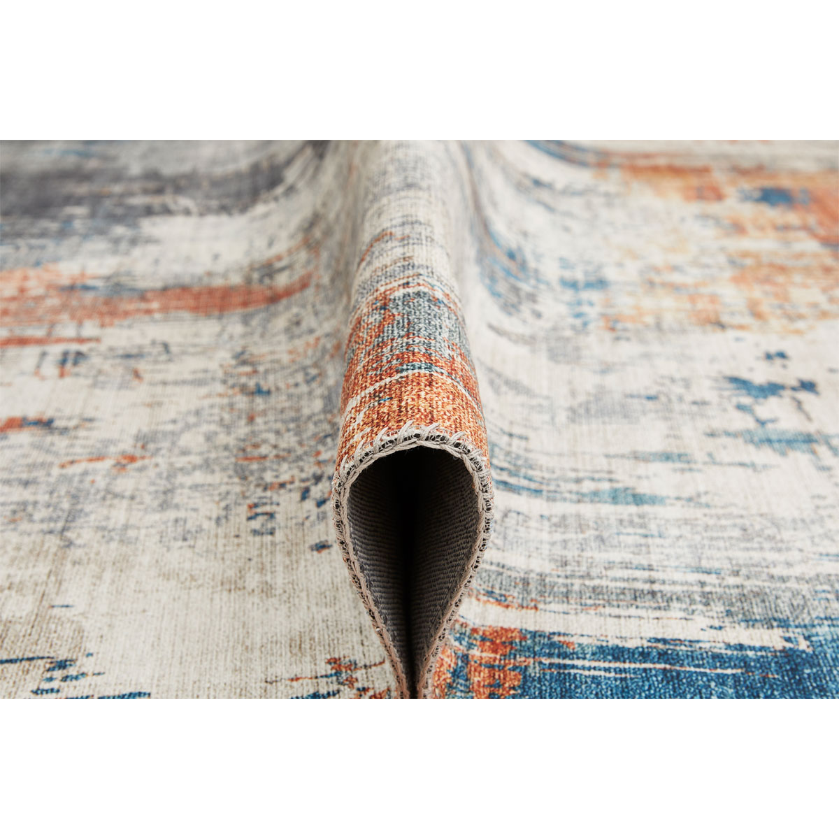 Luxor living Teppich Polino 80x150 cm blau-koralle Bild 11