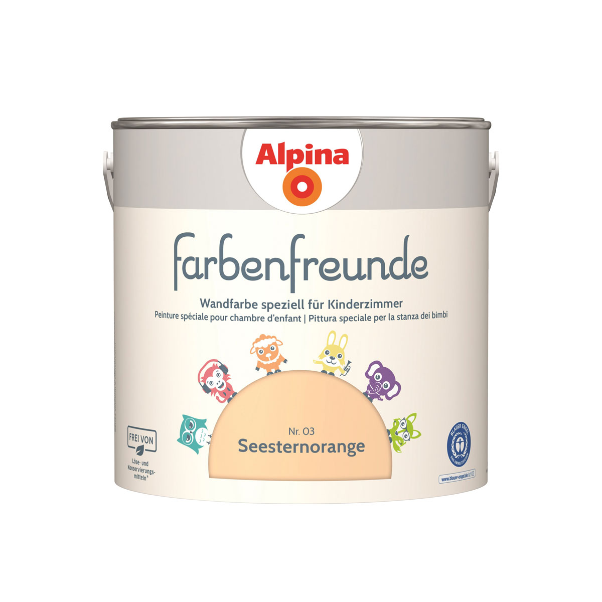 Alpina Farbenfreunde Seesternorange 2,5l