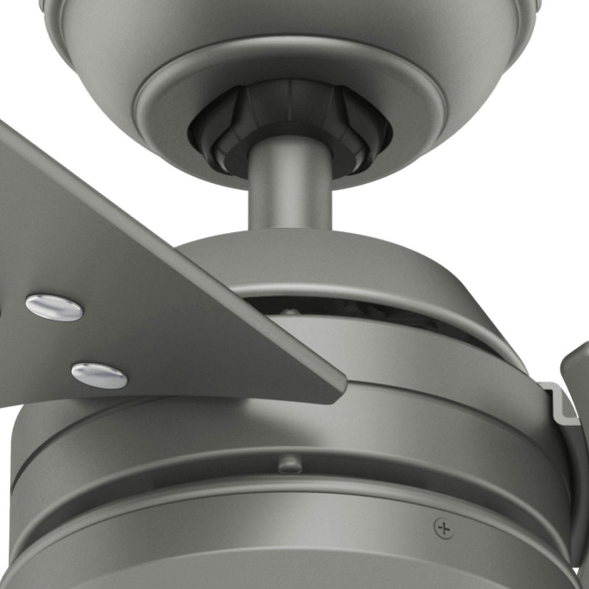 Hunter Fan Hunter Deckenenventilator Protos 132 cm mattes silber Bild 5