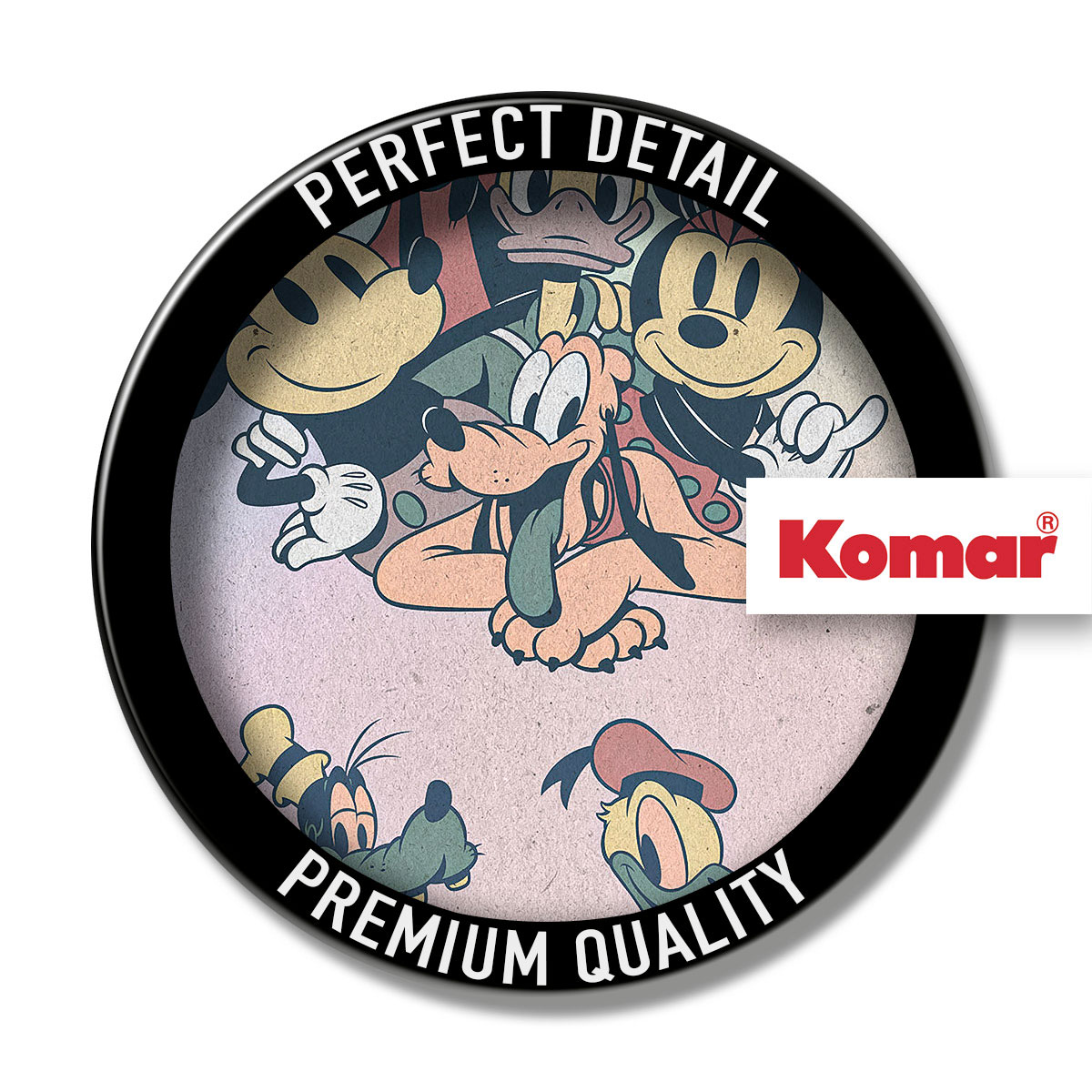 Komar  Vlies Fototapete Mickey Fab5 300x280 cm Bild 3