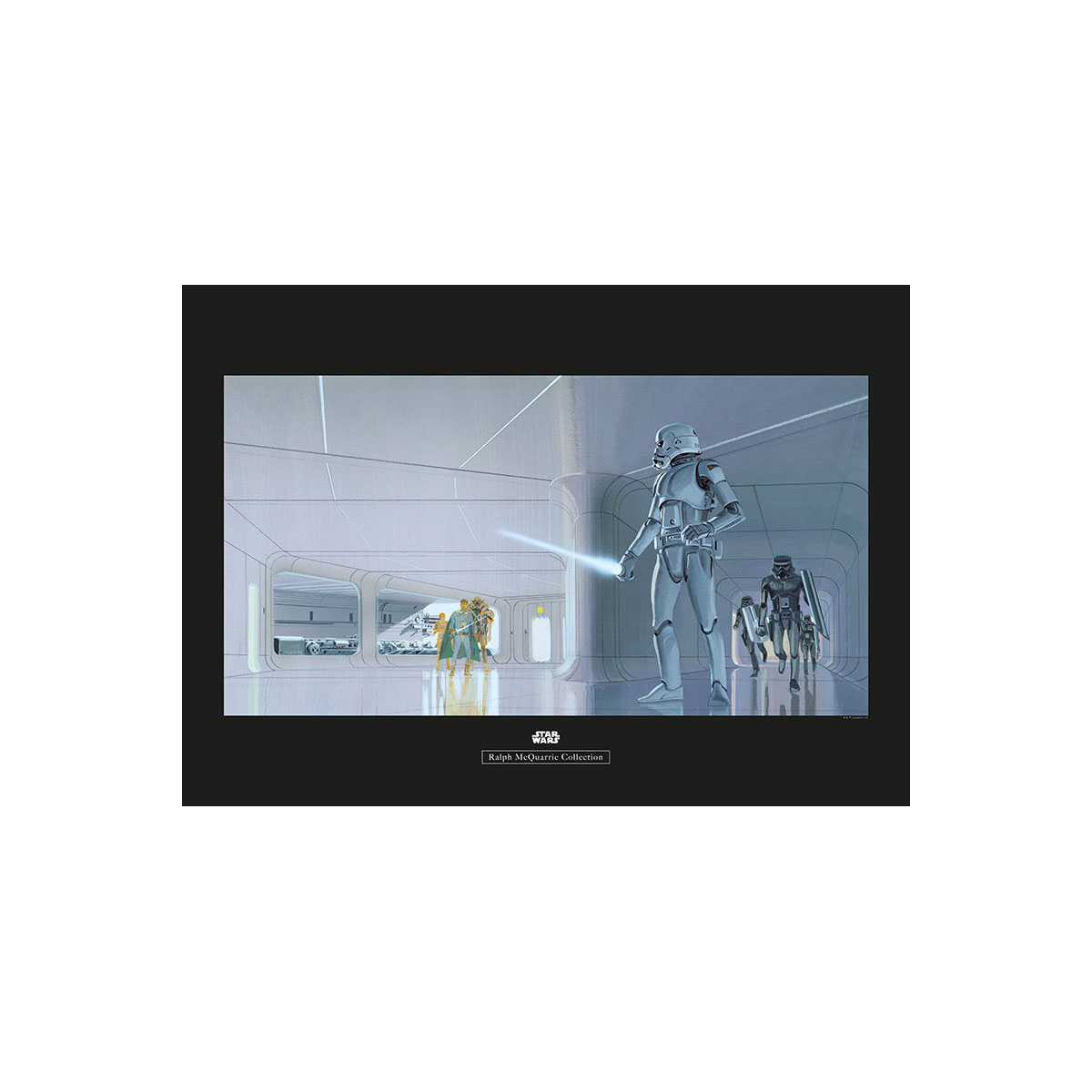 Komar  Wandbild Star Wars Classic Stormtrooper Hallway 40x30 cm Bild 2