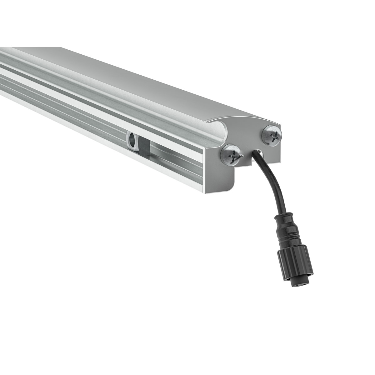 LyghtUp LED-Leuchtleiste für WPC- und Aluzäune 173,3 cm silber Bild 2