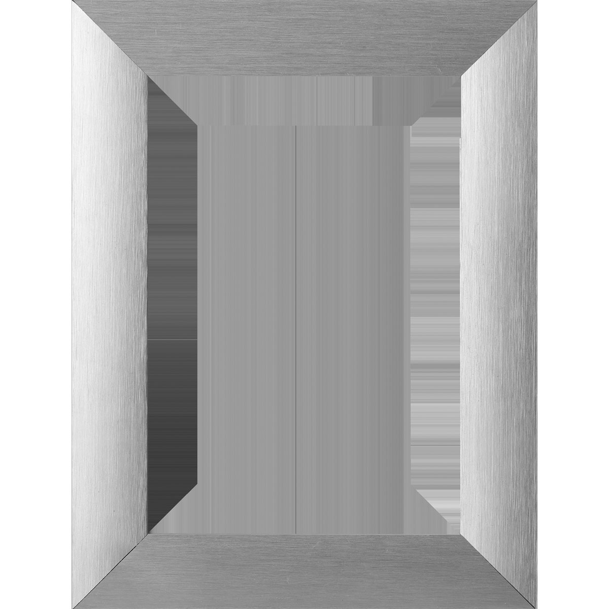 Alu-Rahmen AL02 10 x 15 cm Silber Bild 2