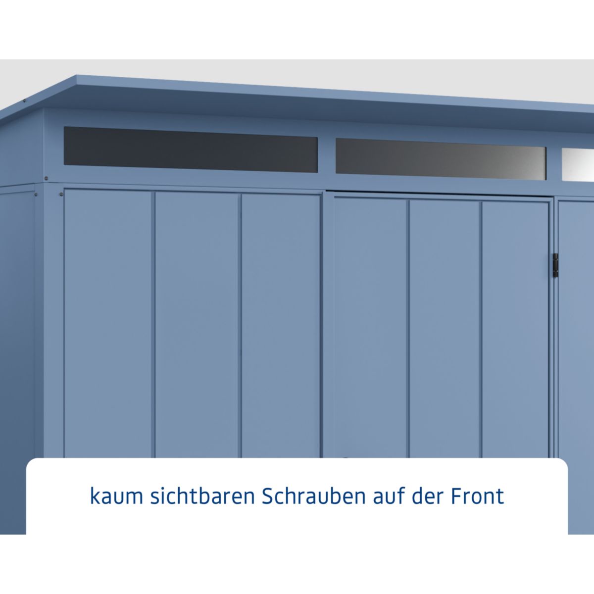 EcoStar  Gerätehaus Elegant-PTyp 3RAL5014 1 flg Bild 4