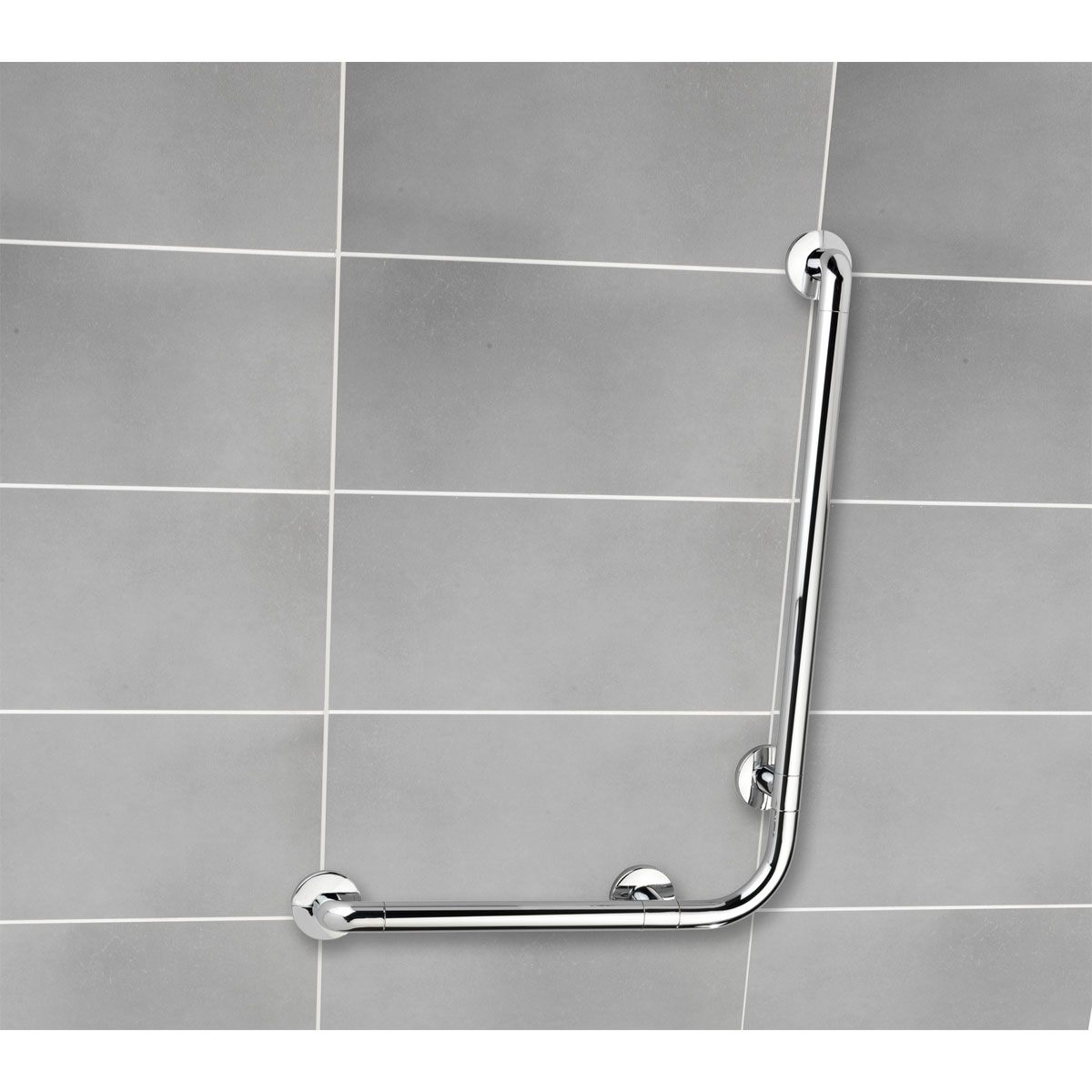 Wenko  Wandhaltegriff Secura 78 x 55,5 cm Chrom Bild 3