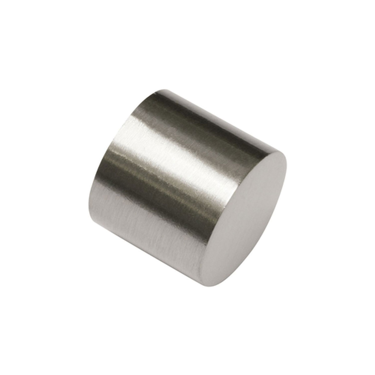 Gardinia Endkappe Chicago für Durchmesser 20 mm Edelstahl-optik Bild 2