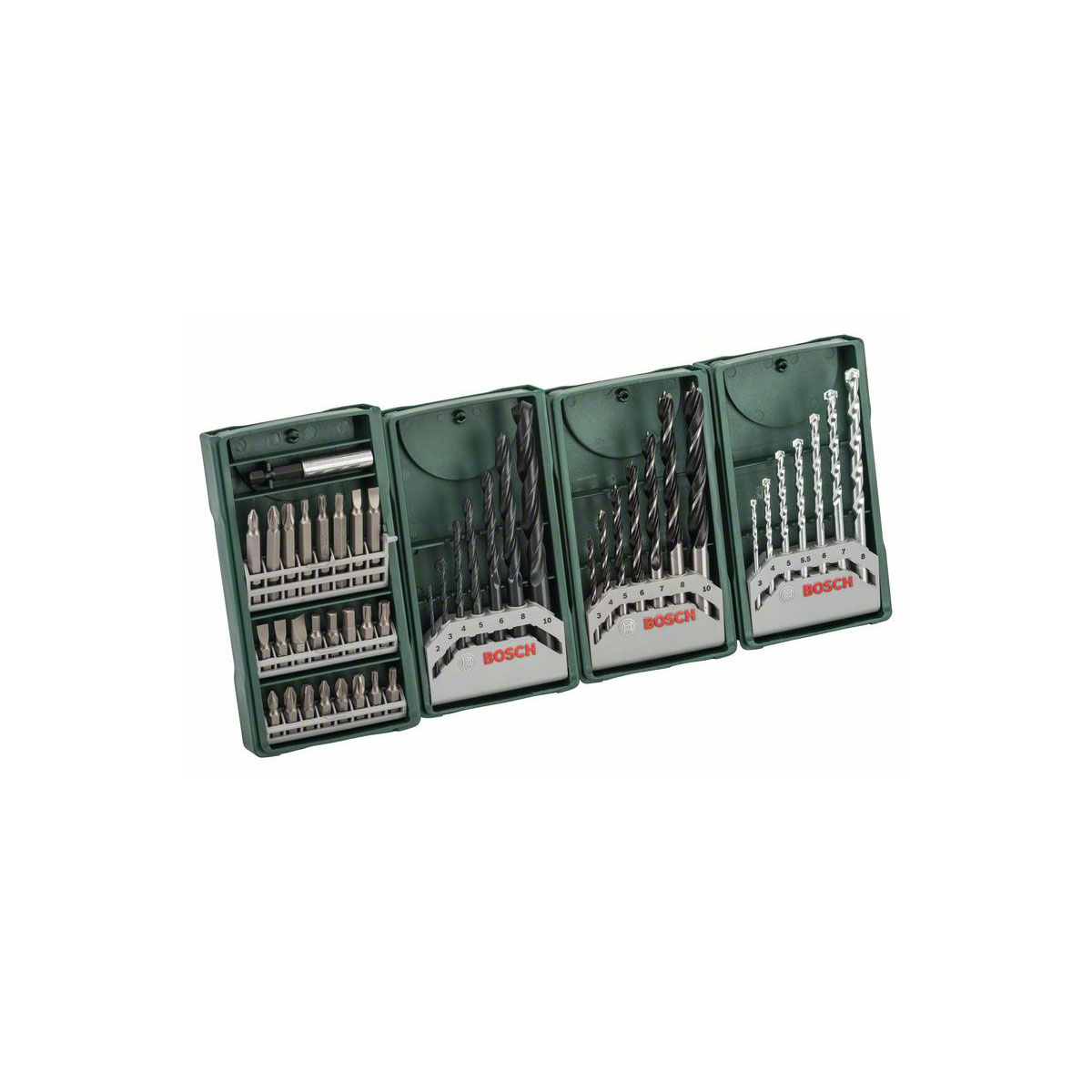 Bosch  Bohrer und Bit-Set Mini X-Line 3in1 Bild 1