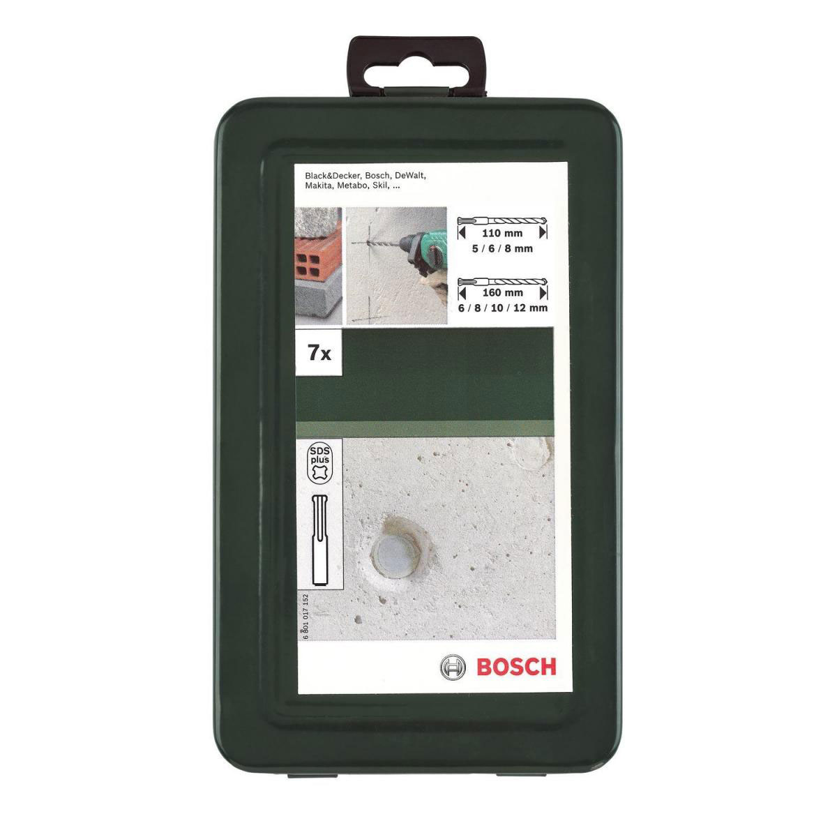 Bosch  Hammerbohrer-Set SDS-Plus 7-teilig Bild 4