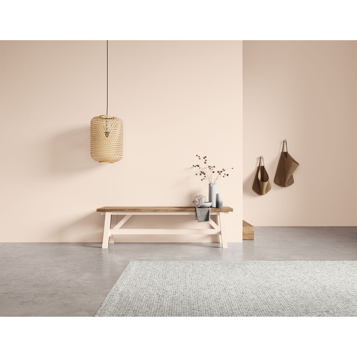 Schöner Wohnen Farbe  Naturell Kreidefarbe 2,5 L Rosenduft Bild 3