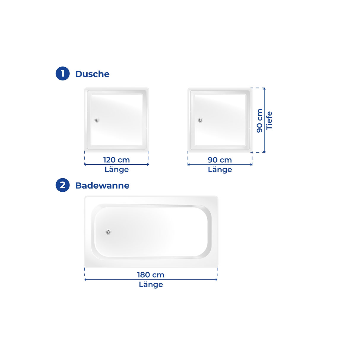 Wenko  Anti-Schimmel Duschvorhang Peony Textil Polyester 180 x 200 cm waschbar Bild 6