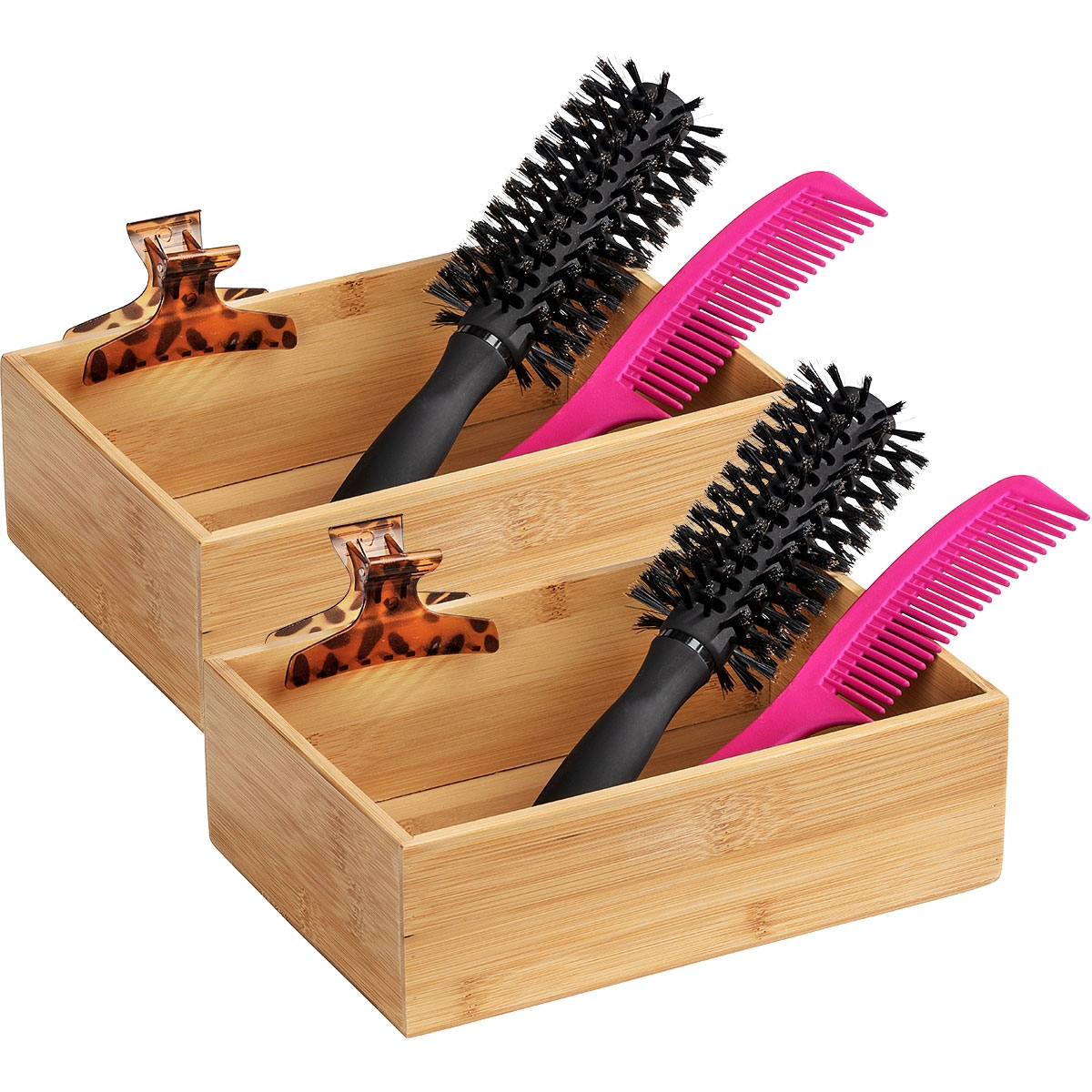 Wenko  Bambus Ablage Terra L 2er Set Bild 2