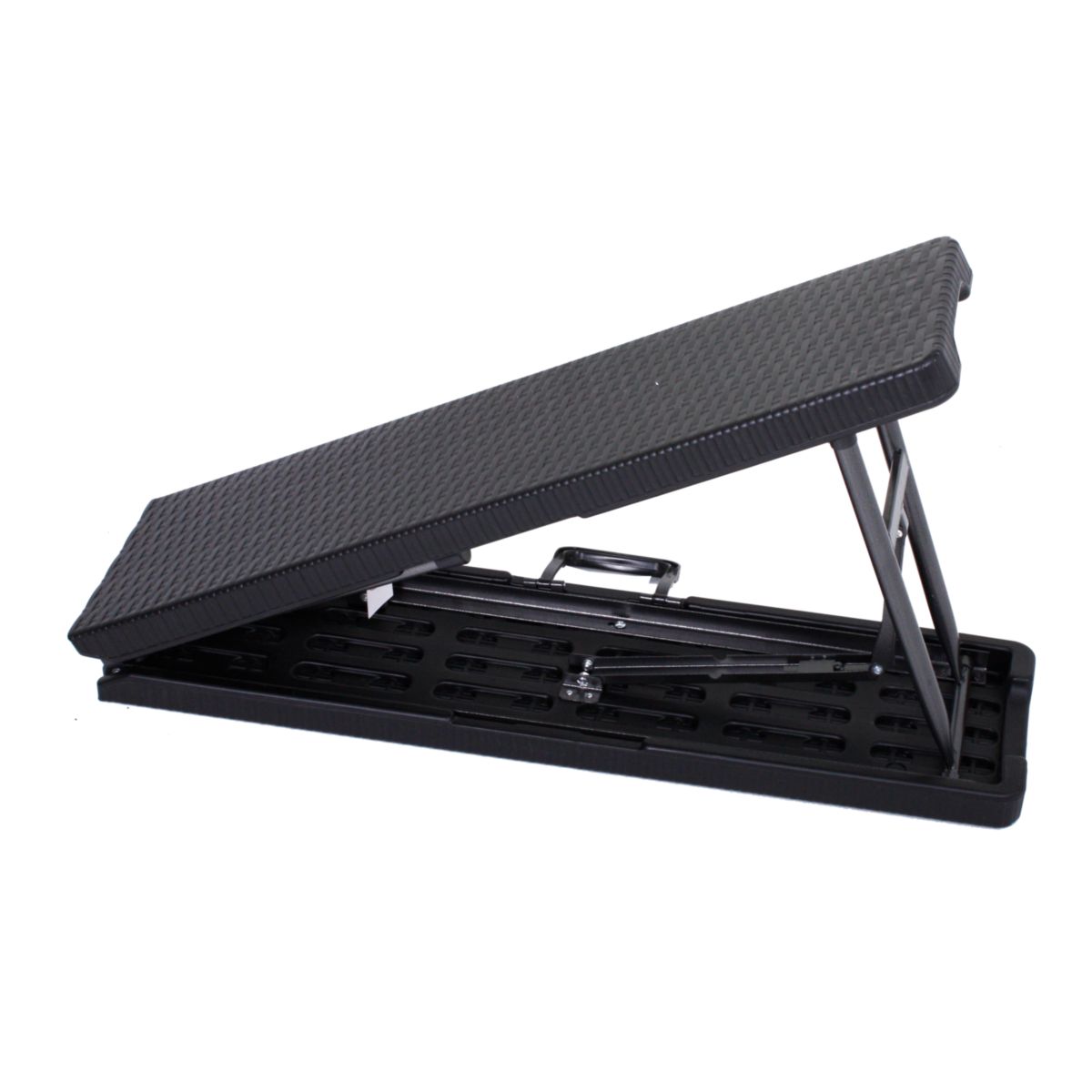 Garden Pleasure Tisch-Set VENTANA, 3-teilig Stahl / Kunststoff HDPE, schwarz Bild 5