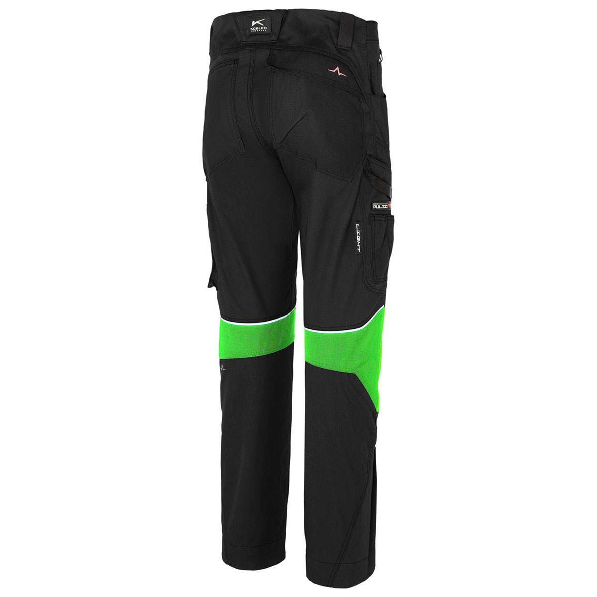 Kübler  Bundhose PULSE LIGHT schwarz/neongrün Größe 54 Bild 5