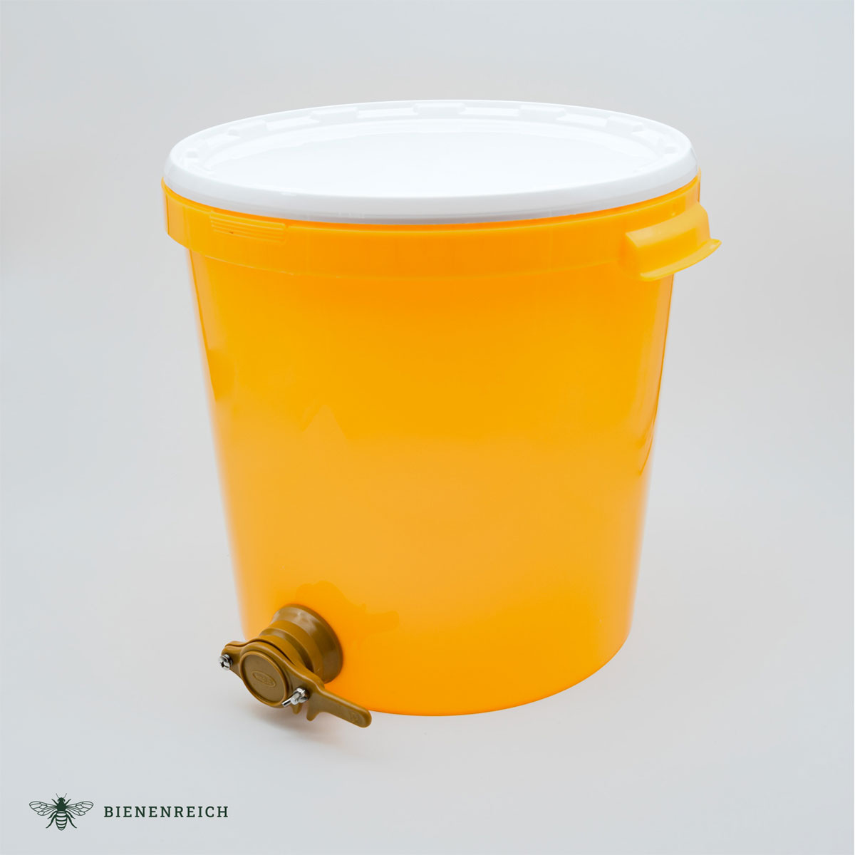 Bienenreich Abfülleimer 40kg mit Quetschhahn