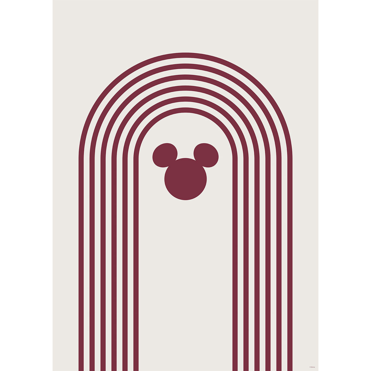 Komar  Wandbild Minimal Mickey 40x50 cm Bild 2