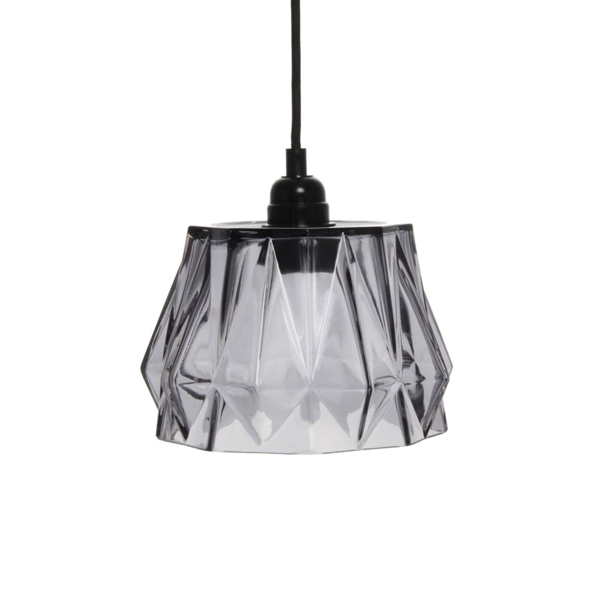 Hängelampe Aurea grau