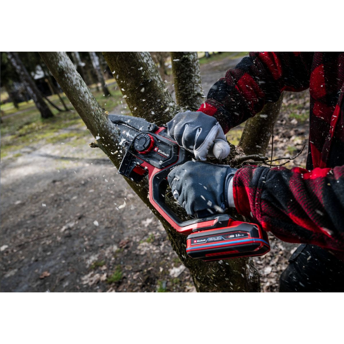Einhell Akku-Astkettensäge GP-PS 18/20 Li BL-Solo Bild 4