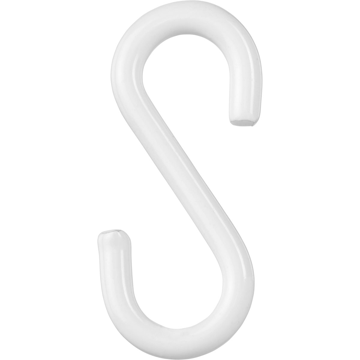 Connex S-Haken 3,8 x 25 mm verzinkt weiß 4 Stück