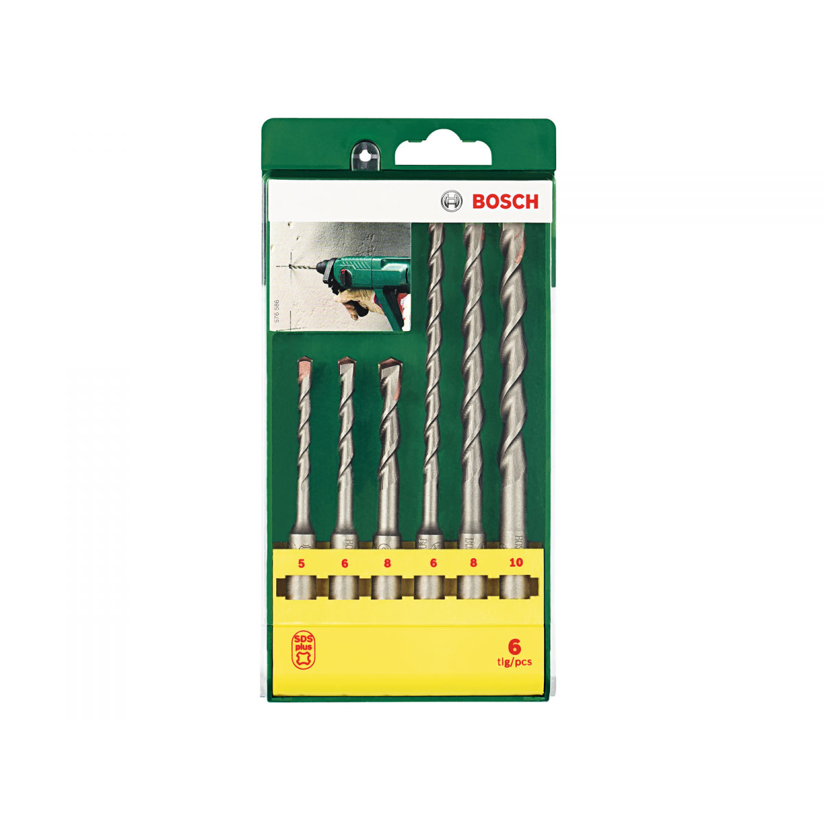 Bosch Betonbohrer-Set Promoline SDS-plus 6-tlg