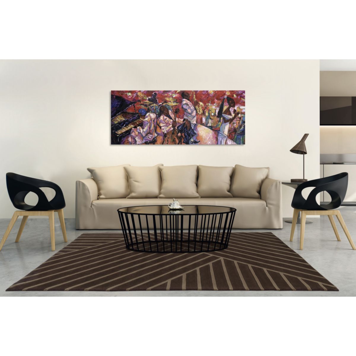 Cool 5056 Taupe 200cm x 300cm Bild 2