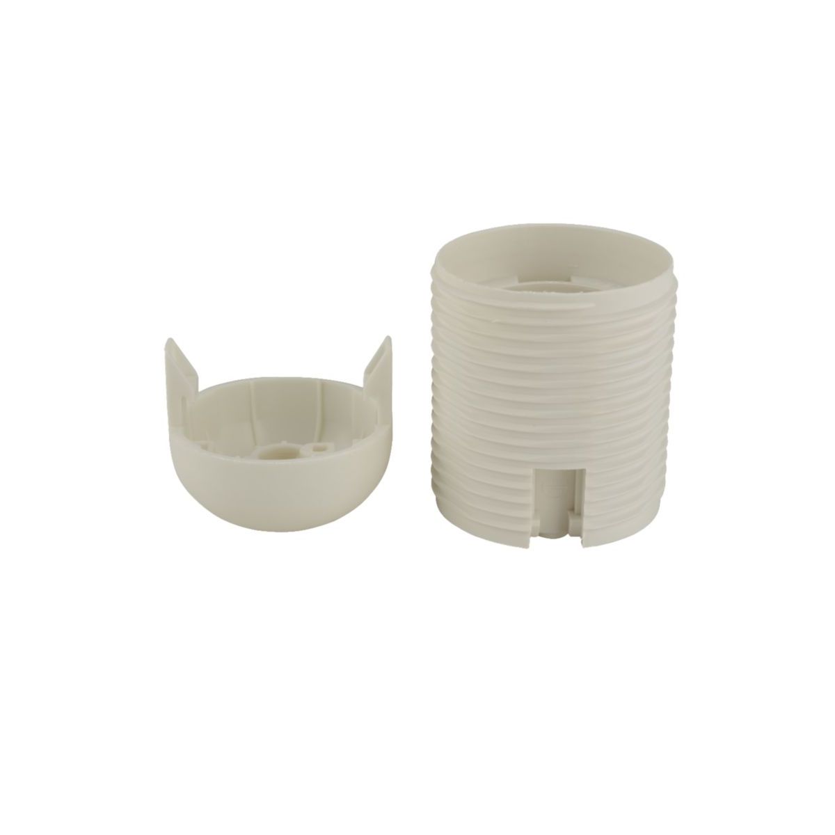 Lampen-Fassung E27, Außengewindemantel,