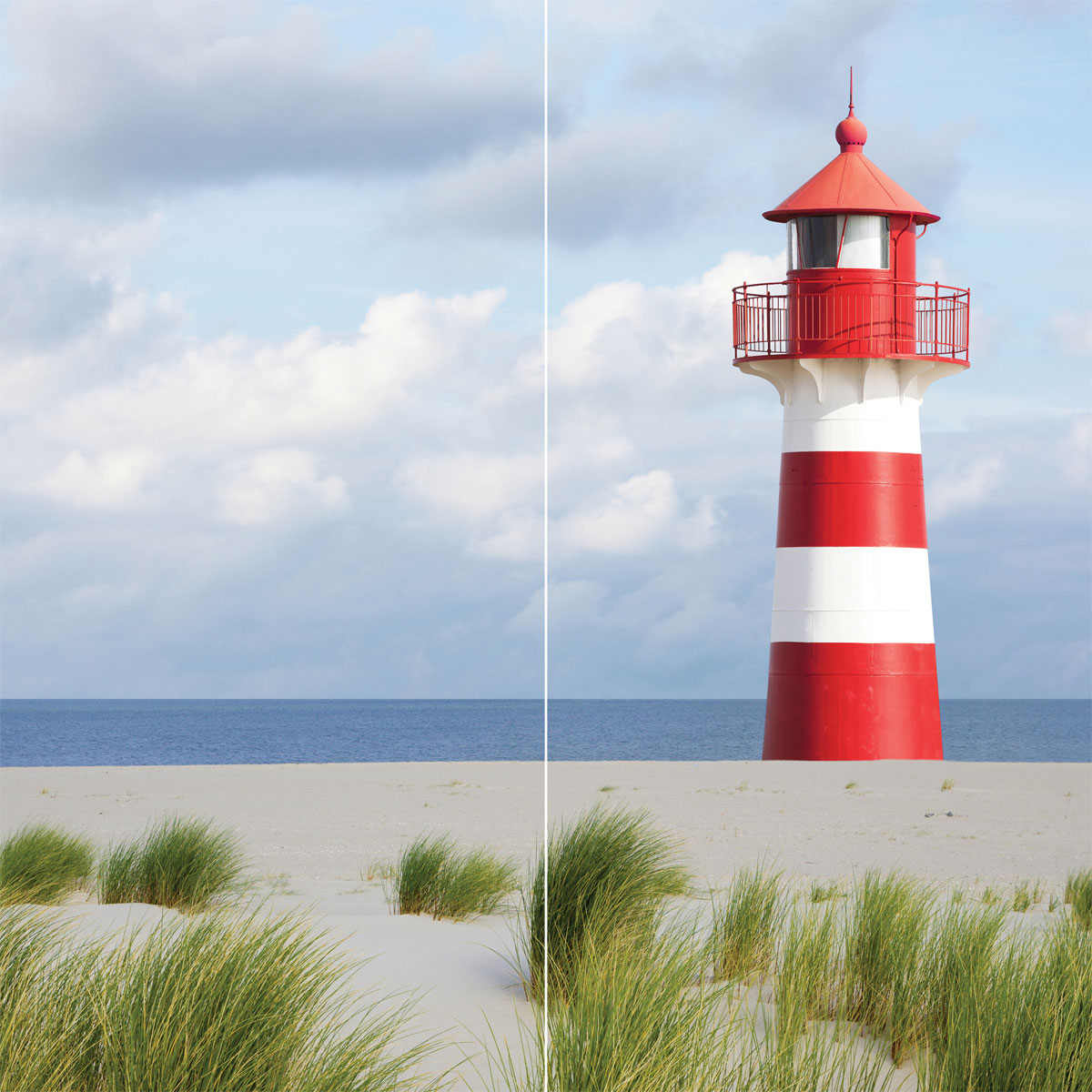 Schulte ExpressPlus Duschrueckwand DecoDesign Foto ue Eck Leuchtturm 2100 x 900 x 900 Bild 2