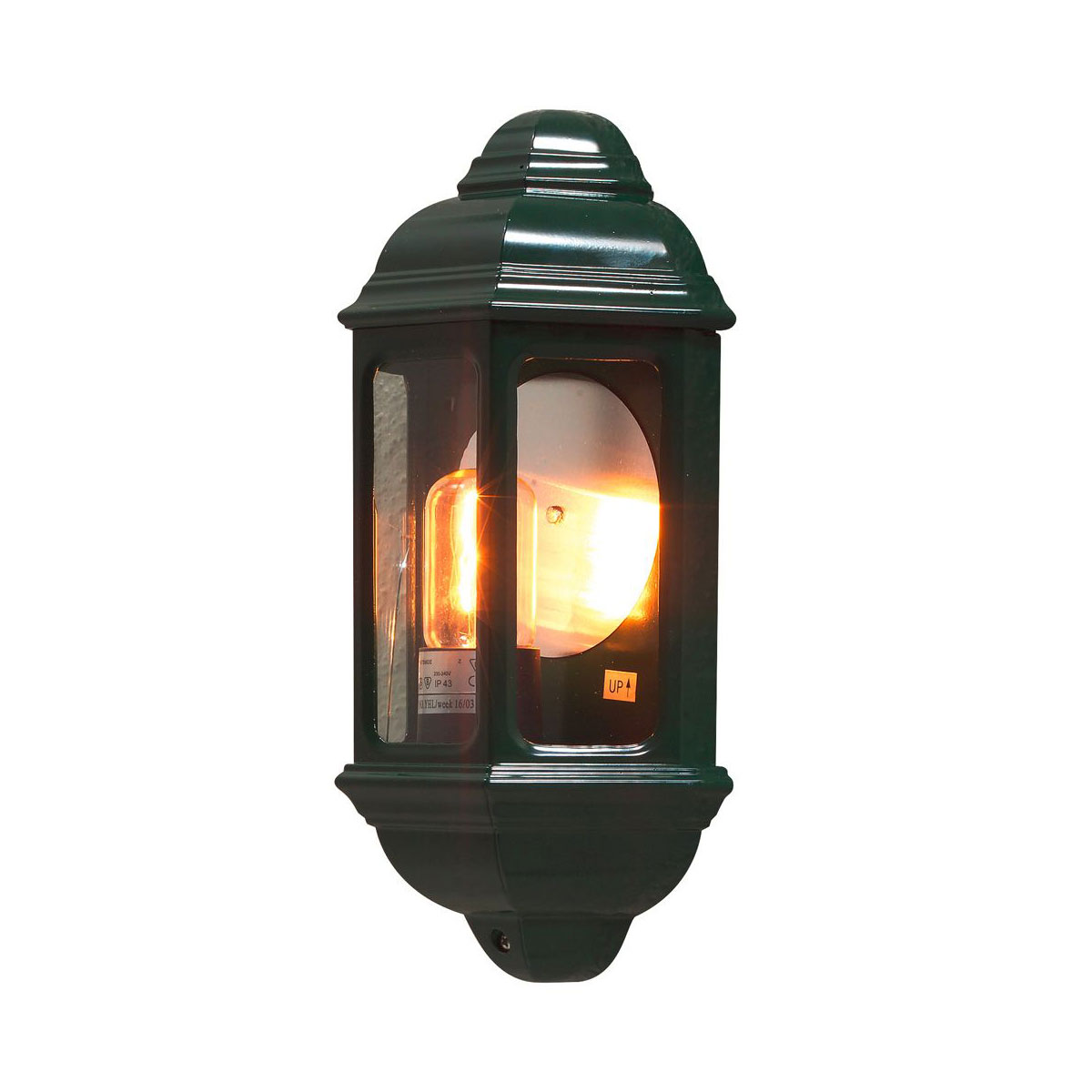 Konstsmide Außenwandleuchte Cagliari grün