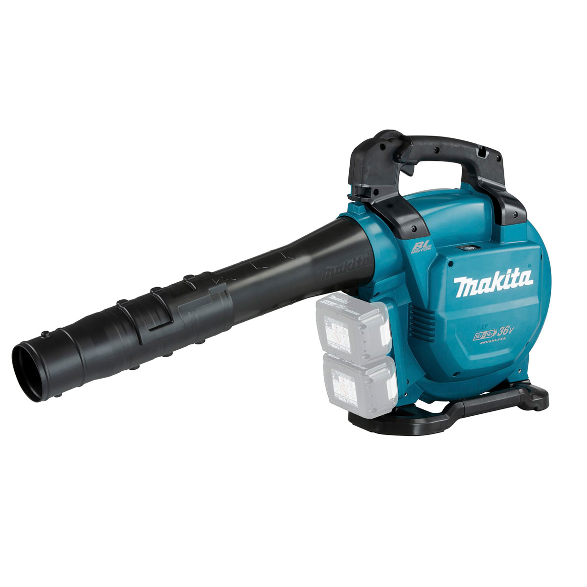 Makita  Akku-Laubbläser-Sauger 18V ohne Akku ohne Ladegerät inklusive Absaug-Set