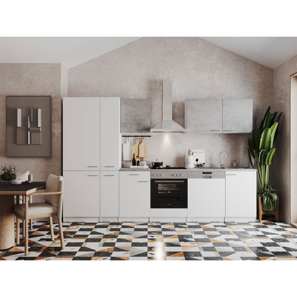 Respekta Einbaugeschirrspüler Kari 60 cm mit Display, teilintegriert Bild 9