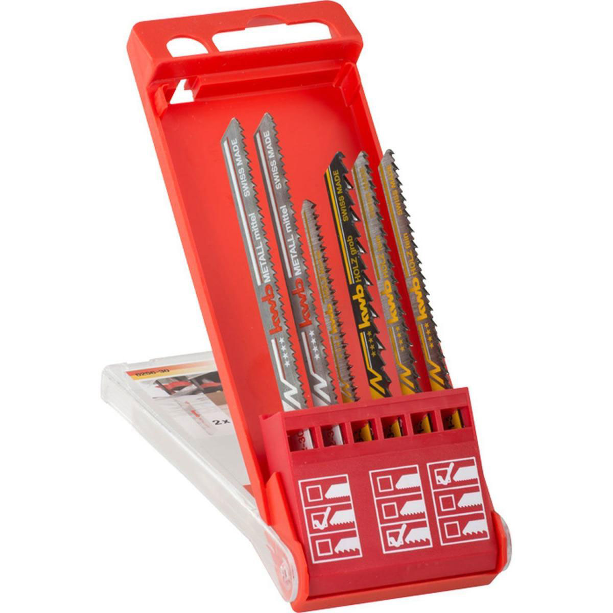 kwb  Stichsägeblätter-Set 6 teilig S30