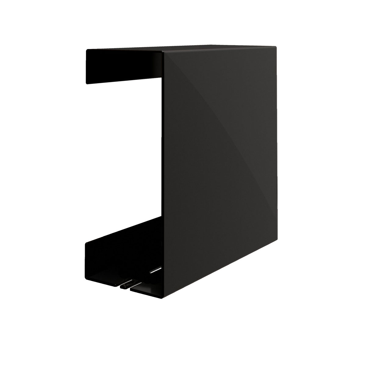 Schulte  Duschablage zum Kleben Größe L mattschwarz