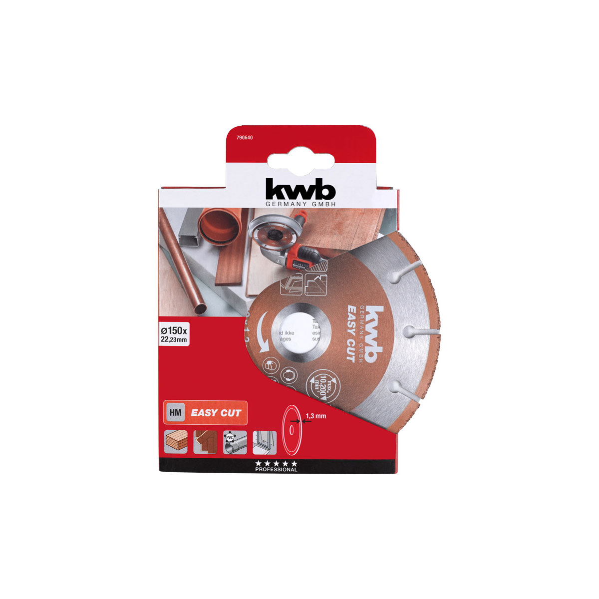 kwb  Trennscheibe Easy Cut Durchmesser 150 mm Bild 2