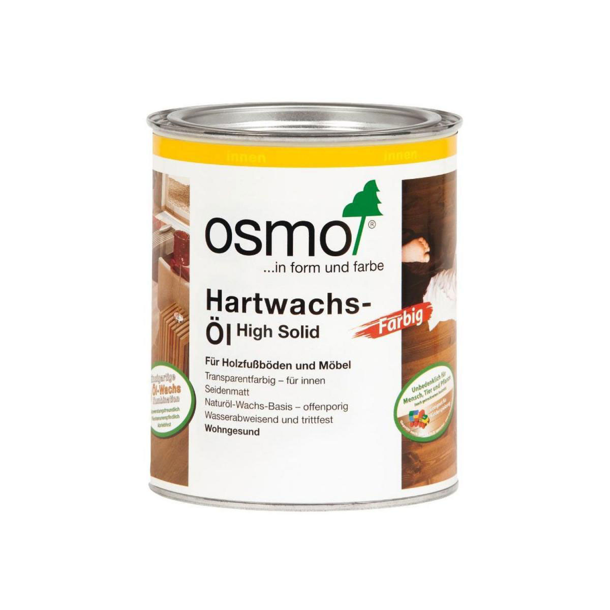 Osmo Hartwachs-Öl Farbig schwarz 750ml Bild 2
