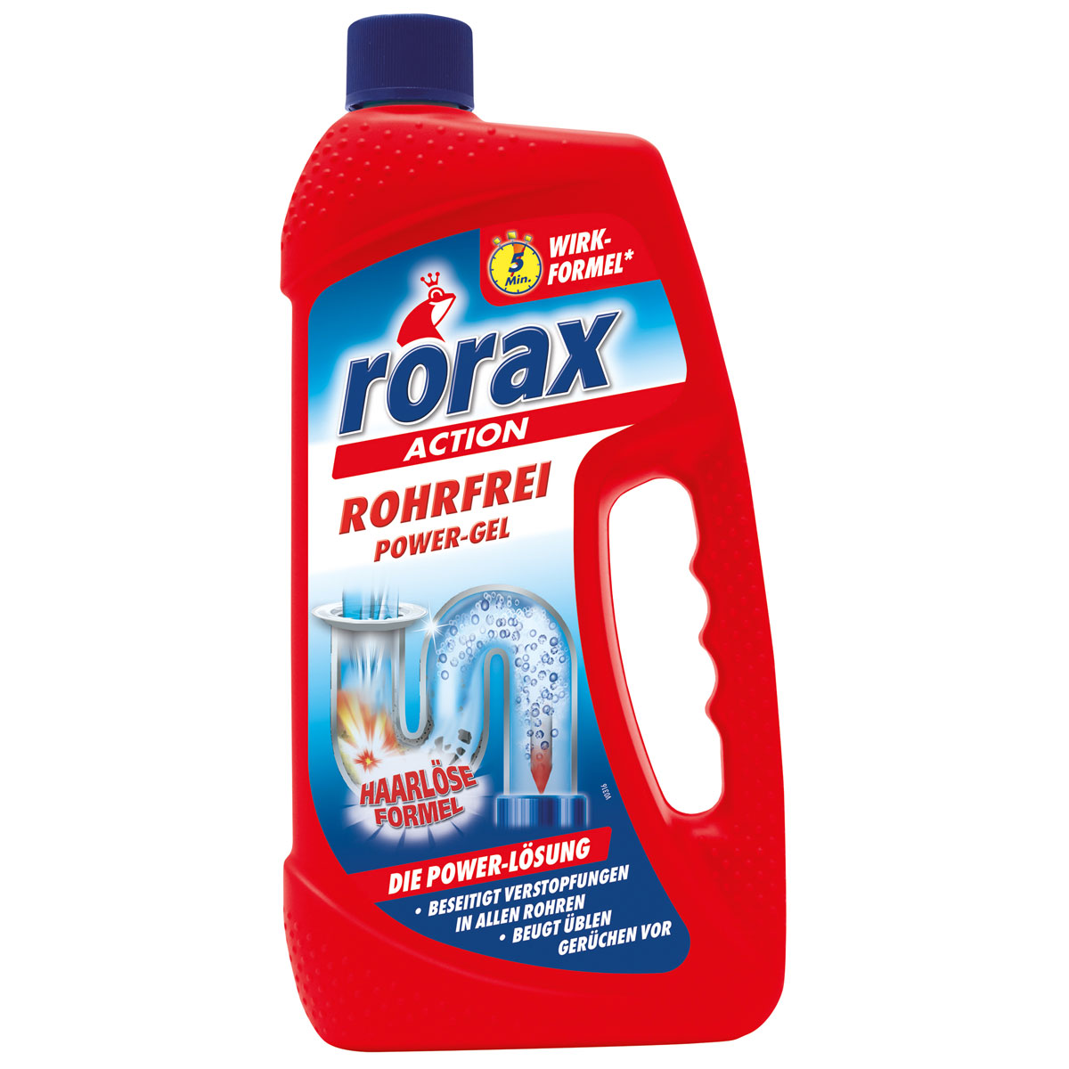 Rorax Abflussreiniger Rohrfrei Powergel 1l