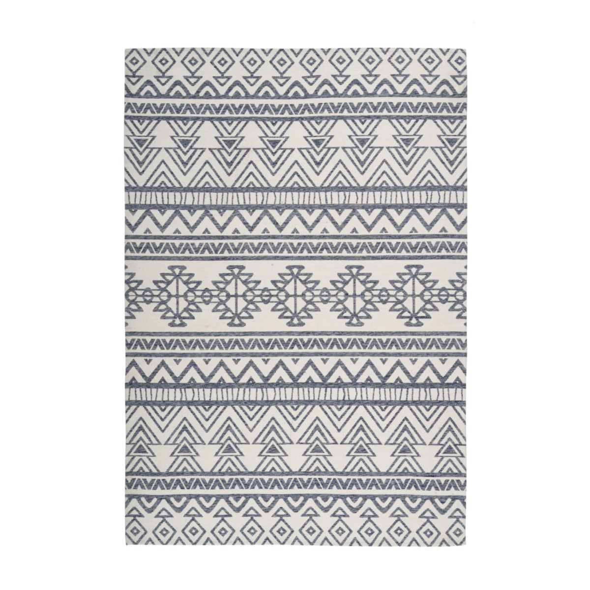 Outdoor-Teppich „Yoga 500“, anthrazit/elfenbein