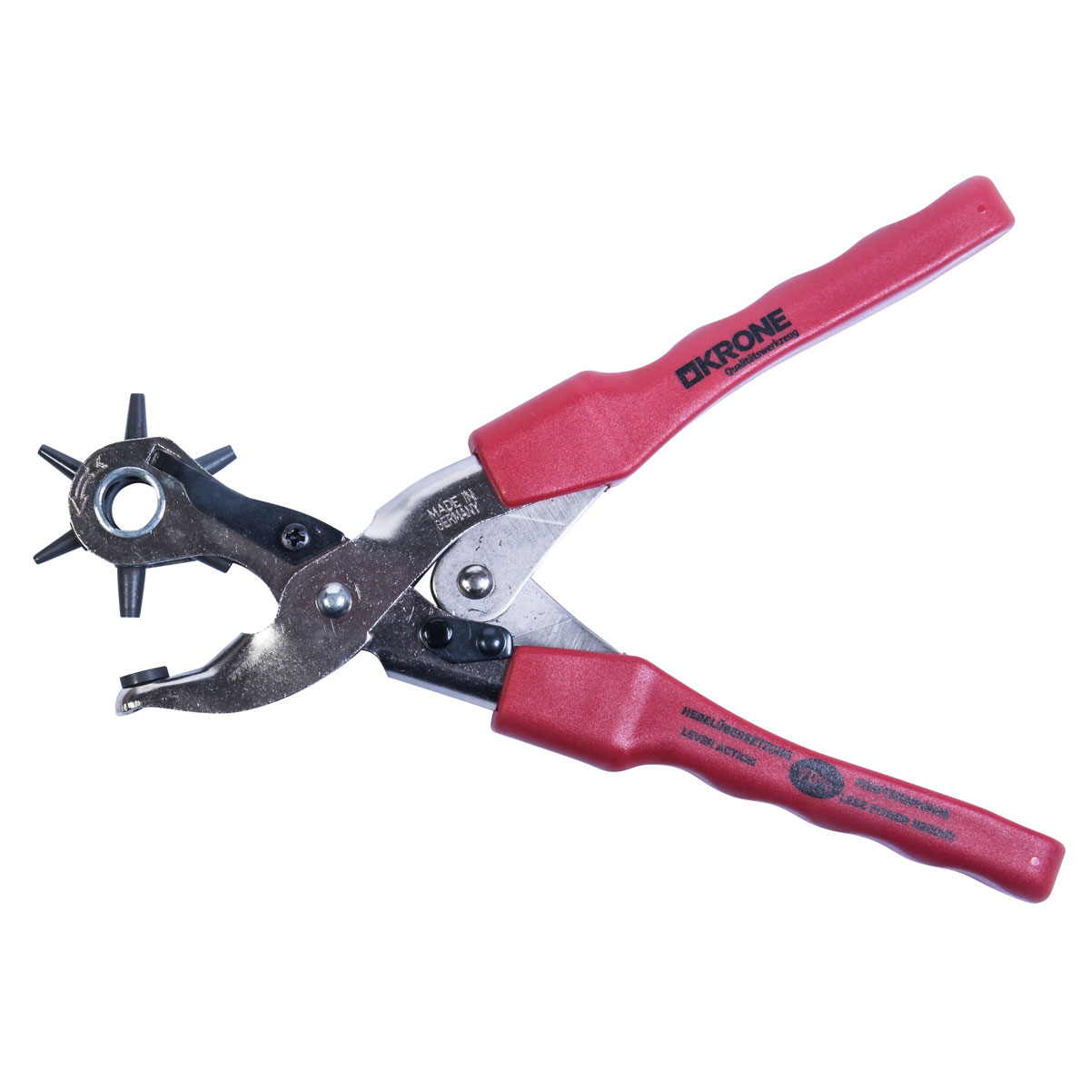 Krone  Revolverlochzange 250 mm hebelübers.