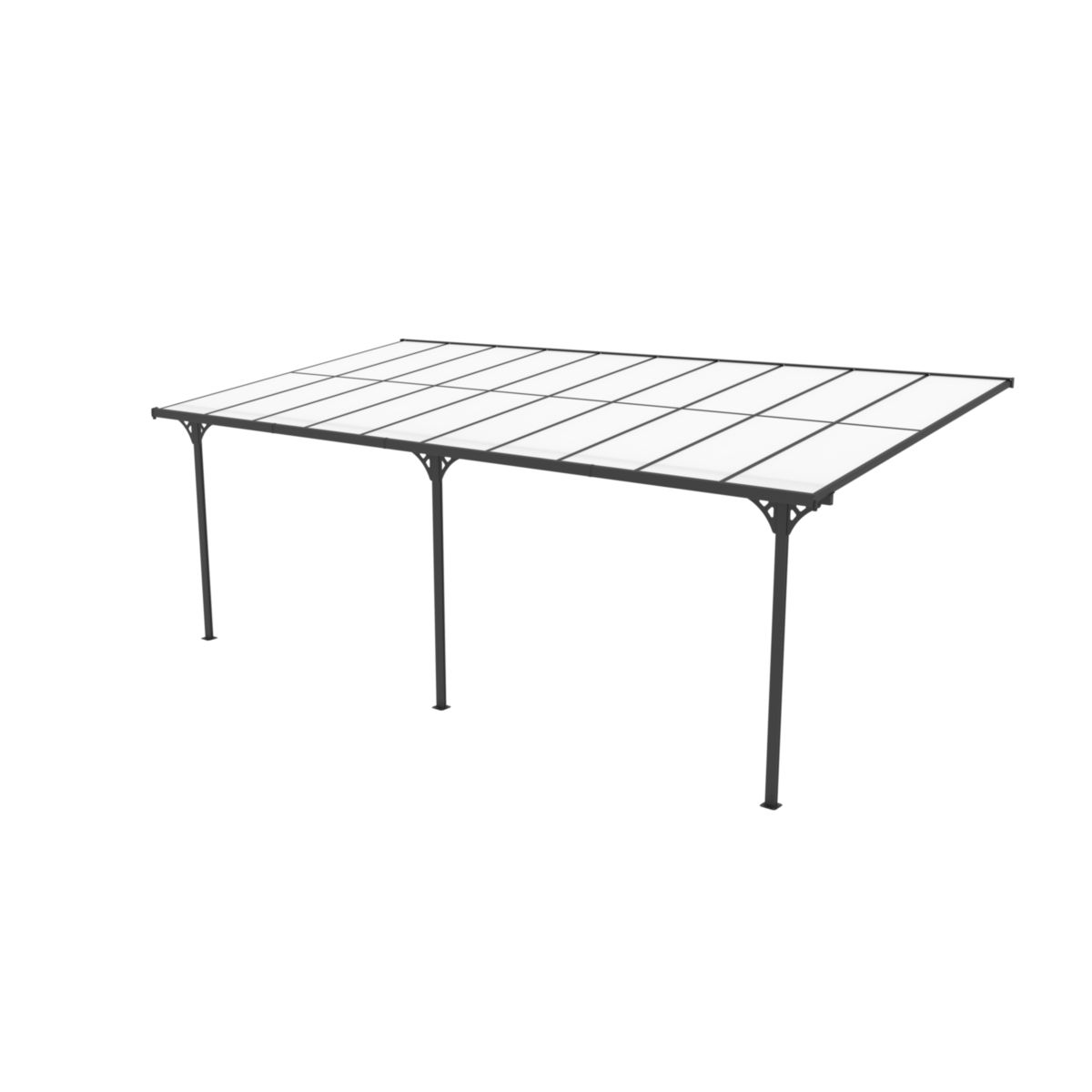 Westmann Terrassenüberdachung Bruce 617 300x617x270 cm Bild 3