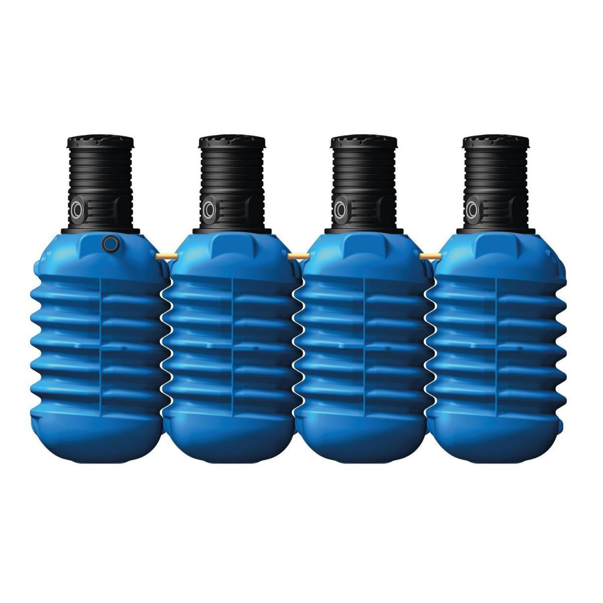 4rain Erdtank Modularis Garten-Comfort Paket 10000 L